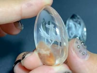 3 Pieces Unicorn Garden Quartz Inner Scene Carving