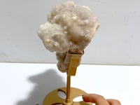Unique Raw Stilbite Specimen With Stand