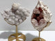 2 Pieces Raw Stilbite Specimen With Stand #6