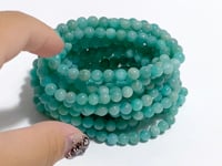 6mm Tiger Eye Amazonite Moonstone Hawk's Eye Bracelet Wholesale