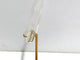 Unique Clear Quartz Heart Wing Carving With Stand