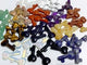 13 Types Heart Key Shape Wholesale Green Aventurine Tiger Eye Howlite