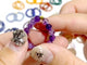 21 Types Crystal Beaded Rings Wholesale Tiger Eye Blue Aventurine