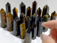 Yellow & Blue Tiger Eye Point Wholesale
