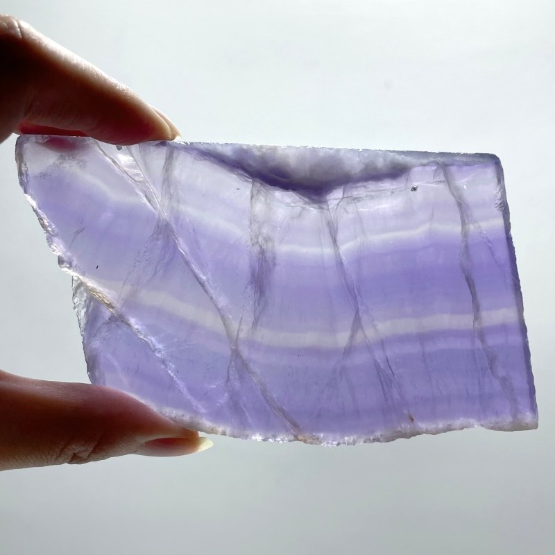 Purple Fluorite Slab Wholesale - Wholesale Crystals