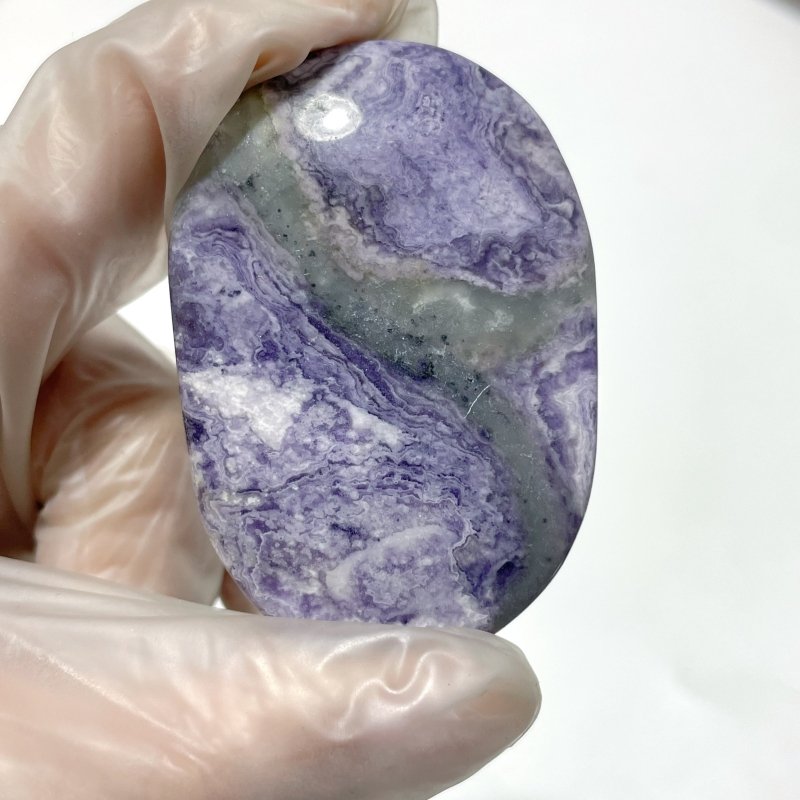 Purple Stripe Jasper Palm Wholesale - Wholesale Crystals