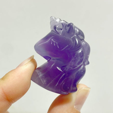 Rainbow Fluorite Unicorn Carving Wholesale - Wholesale Crystals