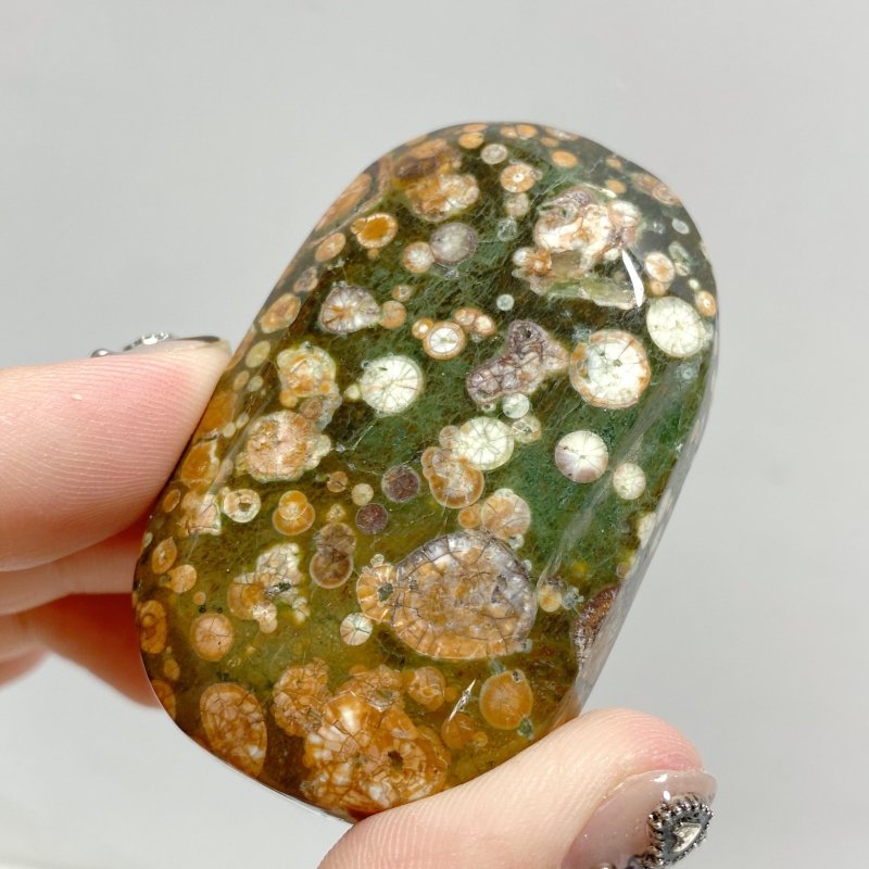 Rainforest Jasper Palm Stone Wholesale -Wholesale Crystals