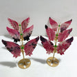 Rhodonite Mixed Quartz Butterfly Wing With Stand Wholesale (No.1-6) -Wholesale Crystals