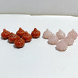Rose Quartz Red Jasper Pumpkin Halloween Wholesale -Wholesale Crystals