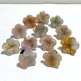 Sakura Flower Agate Flower Carving Car Air Vent Clips Wholesale Car Accessories - Wholesale Crystals