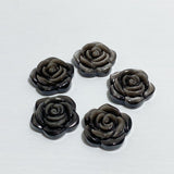 Silver Sheen Obsidian & Gold Sheen Obsidian Flower Carving Wholesale -Wholesale Crystals