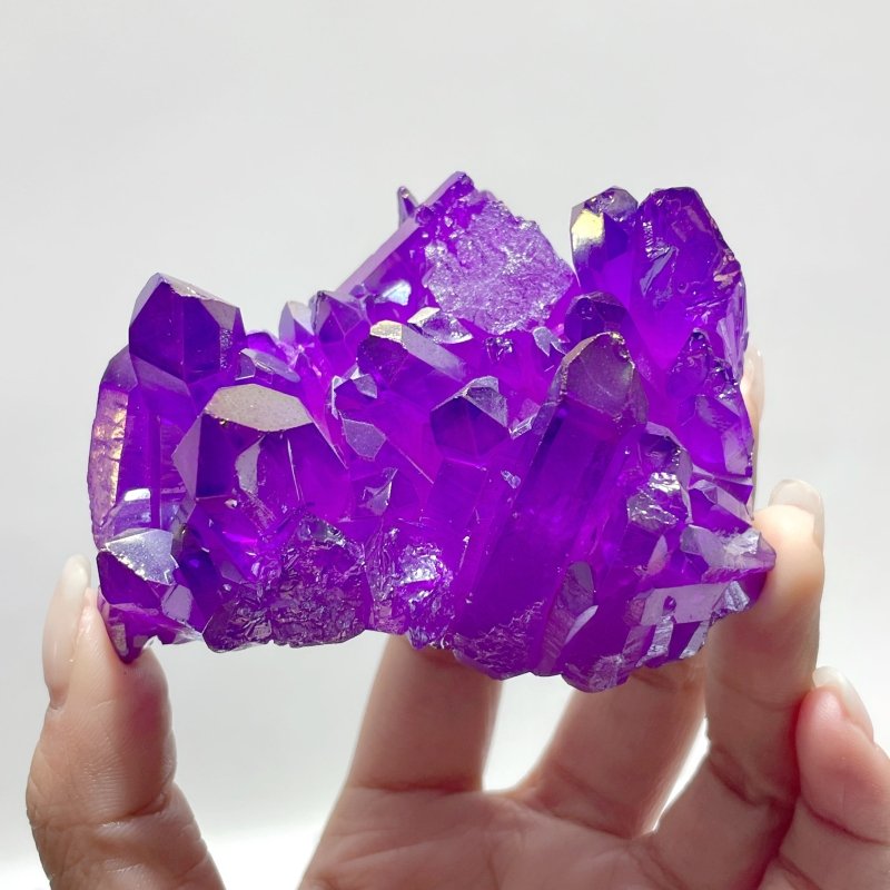 Small Colorful Aura Crystal Cluster Wholesale - Wholesale Crystals