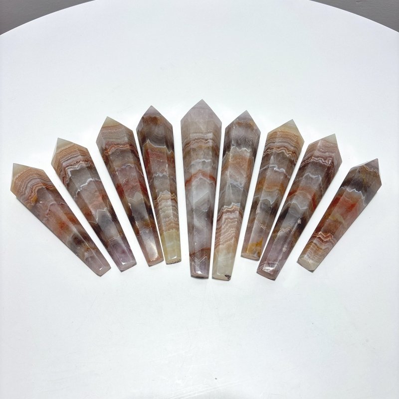 Stripe Agate Scepter Magic Wand Wholesale - Wholesale Crystals