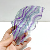 Symmetry Fluorite Butterfly Wing With Stand - Wholesale Crystals