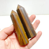 Tiger Eye Stone Mixed Iron Tower Points Wholesale - Wholesale Crystals