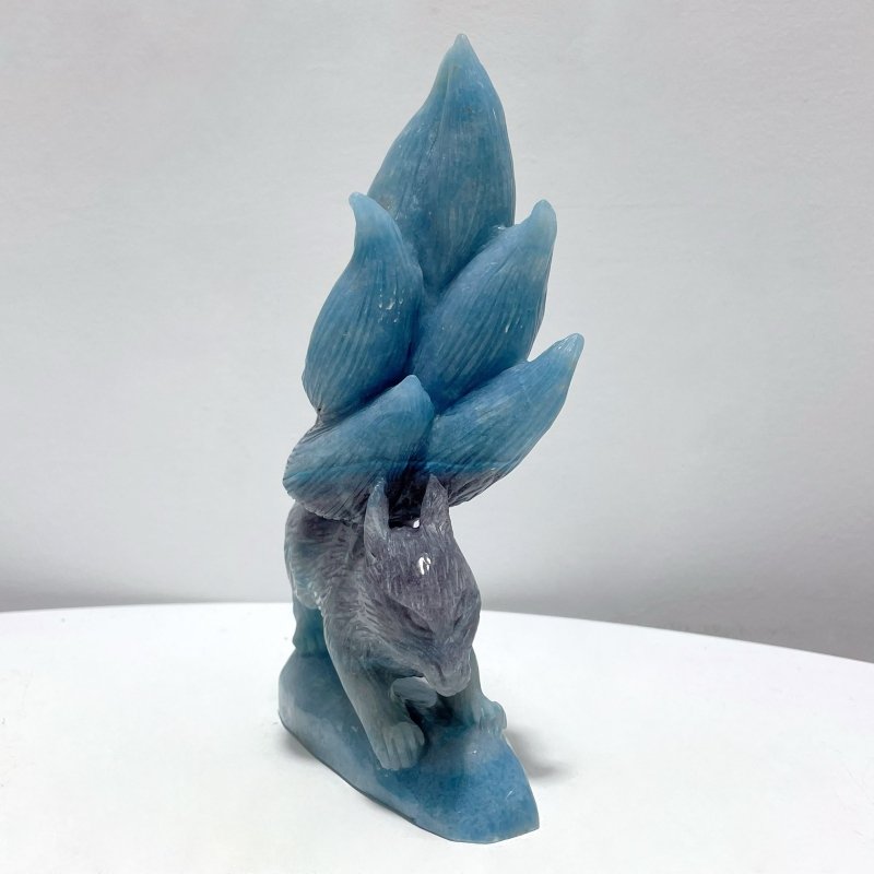 Trolleite Nine - tailed Fox Carving - Wholesale Crystals