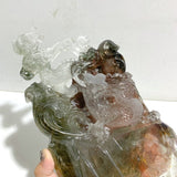Unique Chinese Dragon Garden Quartz Carving Home Decor -Wholesale Crystals