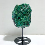 Unique Chrysocolla Mixed Malachite Specimen With Stand -Wholesale Crystals