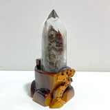 Unique Garden Quartz Point With Stand -Wholesale Crystals