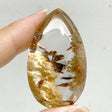Unique Garden Quartz Waterdrop Shape For DIY Pendant -Wholesale Crystals