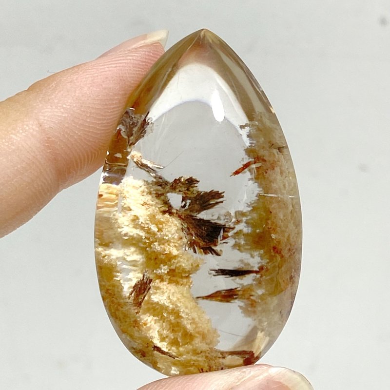 Unique Garden Quartz Waterdrop Shape For DIY Pendant -Wholesale Crystals