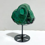 Unique Malachite Specimen With Stand -Wholesale Crystals