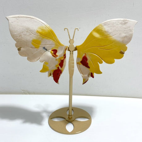 Unique Mookaite Butterfly Wing Carving With Stand -Wholesale Crystals