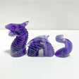 Unique Purple Fluorite Combination Dragon Carving Wholesale - Wholesale Crystals