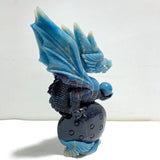 Unique Trolleite Stone Flying Dragon Carving 10 - Wholesale Crystals