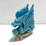 Unique Trolleite Stone Flying Dragon Carving 2 - Wholesale Crystals