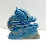 Unique Trolleite Stone Flying Dragon Carving 7 - Wholesale Crystals