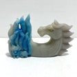 Unique Trolleite Stone Nine - tailed Fox Horse Head Carving - Wholesale Crystals