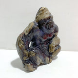 Unique Volcano Agate King Kong Ape Carving 4 -Wholesale Crystals