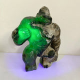 Unique Volcano Agate King Kong Ape Carving 7 -Wholesale Crystals