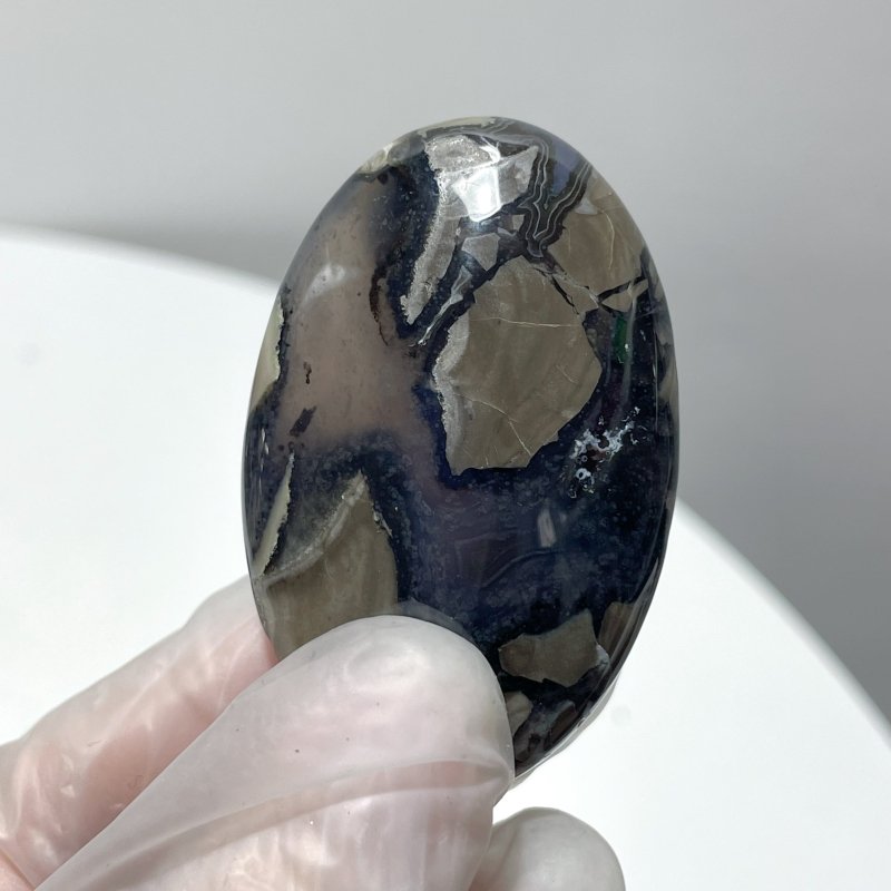 Volcanic Agate Palm Wholesale(No UV Reactive) - Wholesale Crystals