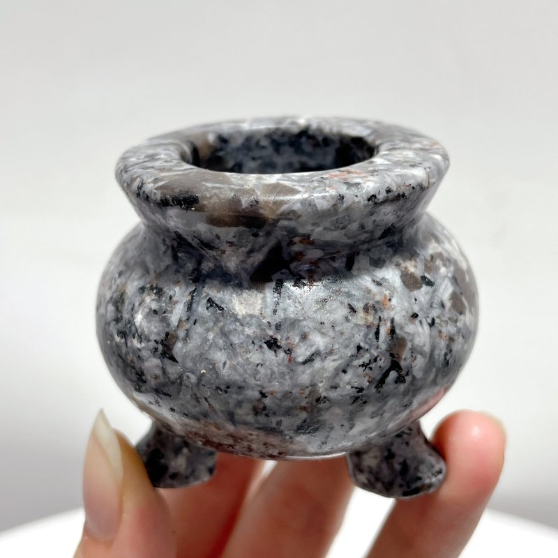 Yooperlite Incense Burner Carving Wholesale (UV Reactive) - Wholesale Crystals