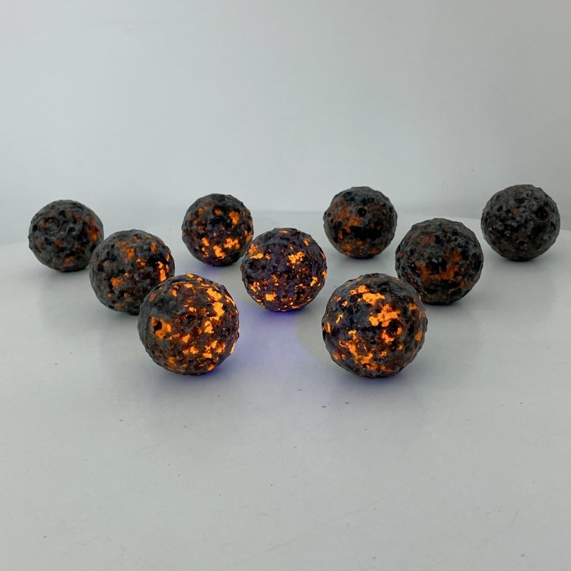 Yooperlite Moon Carving Wholesale (UV Reactive) - Wholesale Crystals