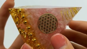 Rose Quartz Orgone Pyramid Wholesale -Wholesale Crystals