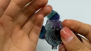 Rainbow Fluorite Owl Wholesale -Wholesale Crystals