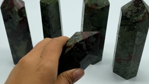 Dragon Blood Stone Tower Point Wholesale -Wholesale Crystals