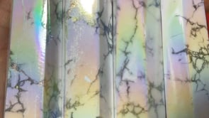 Aura Howlite Point Tower Wholesale -Wholesale Crystals