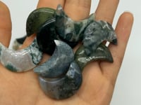 Moss Agate Moon Wholesale -Wholesale Crystals