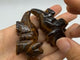 Yellow Tiger Eye Three Horns Dinosaur Carving Wholesale -Wholesale Crystals