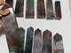 12 Pieces High Quality Ocean Jasper Four-Sided Tower Points