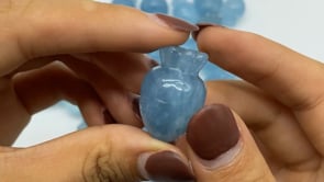 40 Pieces High Quality Aquamarine Carrot -Wholesale Crystals