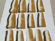 13 Pieces Large Yellow Calcite Tower Points