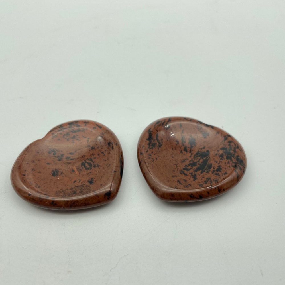 14Types Worry Stone Heart Rose Quartz Obsidian Dragon Blood Stone Wholesale -Wholesale Crystals