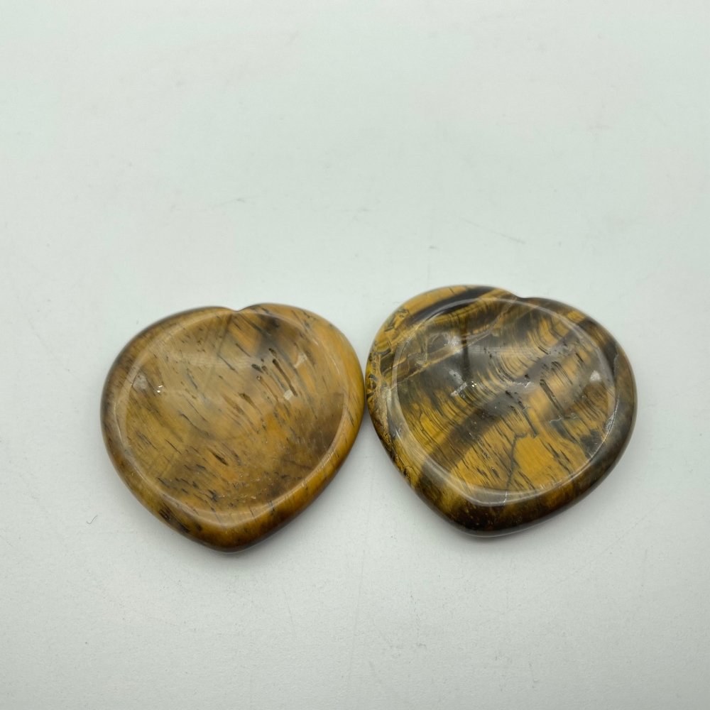 14Types Worry Stone Heart Rose Quartz Obsidian Dragon Blood Stone Wholesale -Wholesale Crystals