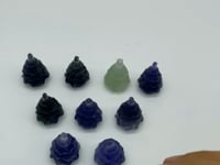 Fluorite Christmas Tree Pine Tree Carving Wholesale -Wholesale Crystals